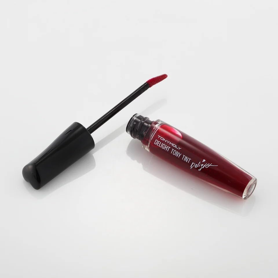 TONYMOLY Delight Tony Lip Tint, Long Lasting Korean Lip Stain, Easter Basket Stuffer, High Pigment, Moisturizing & Nourishing Formula, 3pk