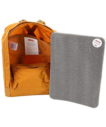 Fjällräven Kånken Unisex Travel Backpack - Side Slip Pocket - Adjustable Shoulder Straps - Dual Top Handles Mint Green/Cool White One Size One Size