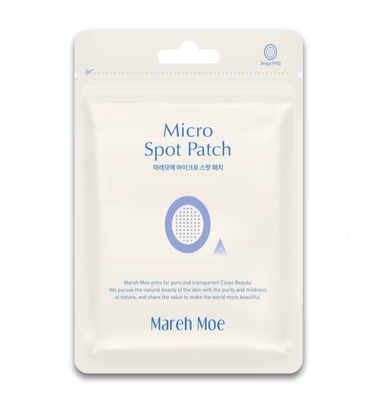 Mareh Moe Micro Spot Patch for acne treatment, Best for early-stage Pimples, Blemishes, Redness before and after breakout (1 pack of 9 patches)