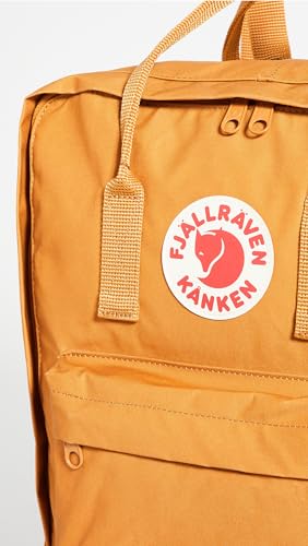 Fjällräven Kånken Unisex Travel Backpack - Side Slip Pocket - Adjustable Shoulder Straps - Dual Top Handles Mint Green/Cool White One Size One Size