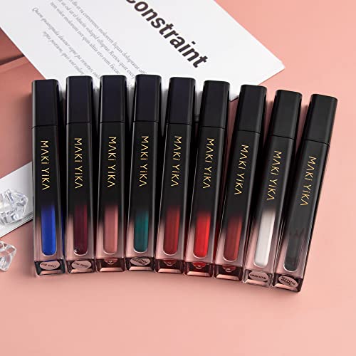 MAKI YIKA Pink Lipstick Set for Women - Long Lasting Hot Pink, Nude Transferproof Cruelty-Free Lip Color