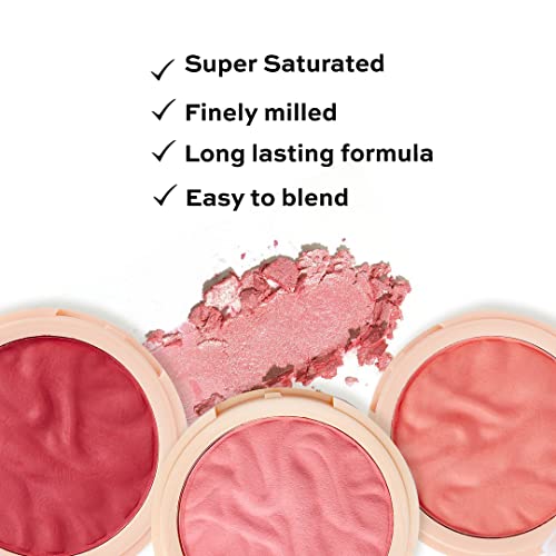 Revolution, Blusher Reloaded, Pressed Powder Face Blusher, Highly Pigmented & Long-Lasting Formula, Ballerina, 0.26 oz
