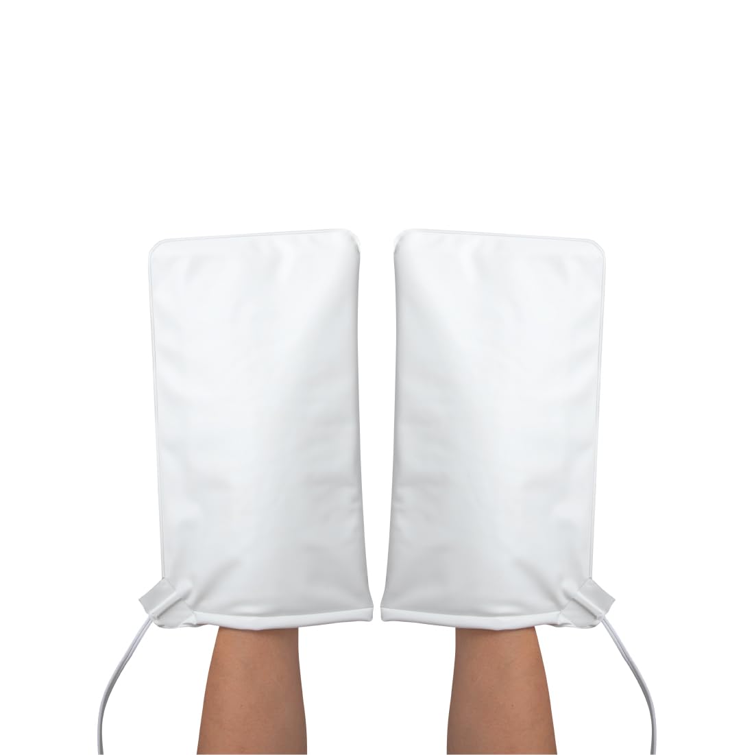 ForPro Professional Collection Premium Heated Mitts, Electric Thermal Moisturizing Hand Warmers for Spa Treatments, Dual Temperature Settings, 1-Pair