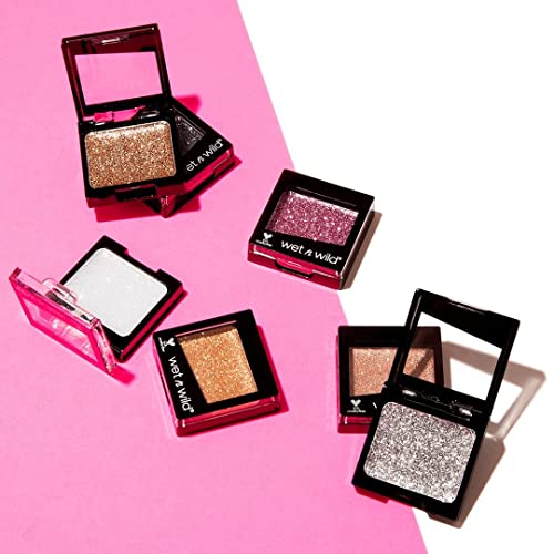 wet n wild Color Icon Eyeshadow Glitter - Ultra-Pigmented, Vitamin E Infused for a Silky-Smooth Moisturizing Application, Cruelty-Free & Vegan - Brass