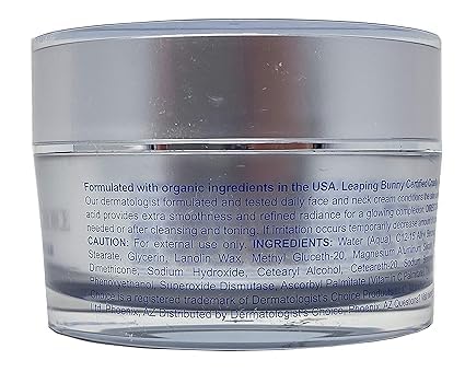 Dermatologist's Choice Facial Enhancement Cream Active Non-Neutralized Glycolic Acid 1.7 Oz Fragrance-Free, Cruelty-Free, Clinical Professional Grade Anti-Aging