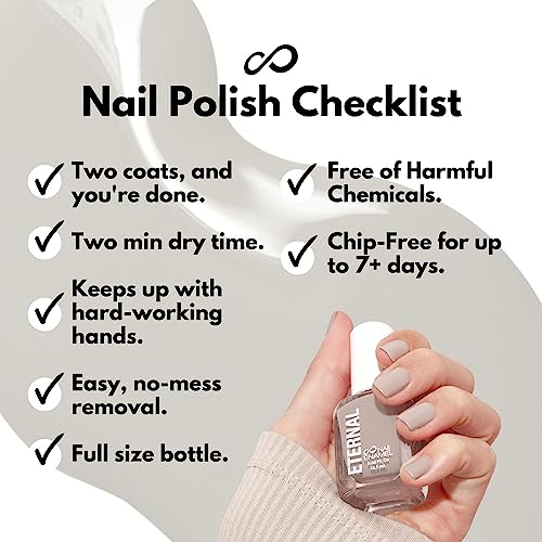 Eternal Glitter Nail Polish Set for Women (PINKY PROMISE) - Light Pink Nail Polish Set for Girls | Quick Dry & Long Lasting Nail Polish Kit for Home DIY Mani Pedi | Made in USA, 13.5mL (Set of 4)