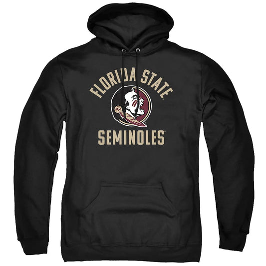 Florida State University FSU Seminoles Official Seminoles Logo Unisex Adult Pull-Over Hoodie,Black, 2X-Large