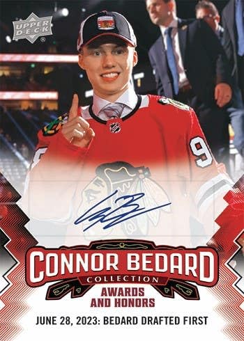 2023-24 Upper Deck Connor Bedard Collection Set