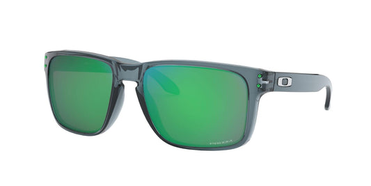 Oakley Men's OO9417 Holbrook XL Square Sunglasses, Crystal Black/Prizm Jade, 59 mm