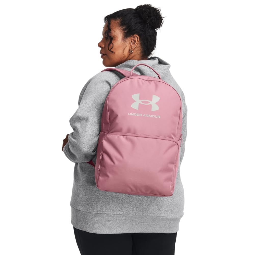 Under Armour Unisex-Adult Loudon Backpack, (697) Pink Elixir/Pink Elixir/Metallic Cristal Gold, One Size Fits Most