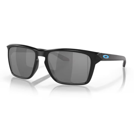 Oakley Sylas OO9448 944823 57MM Black Ink/Black Iridium Polarized Rectangular Sunglasses for Men + BUNDLE Accessory Leash + BUNDLE with Designer iWear Eyewear Kit