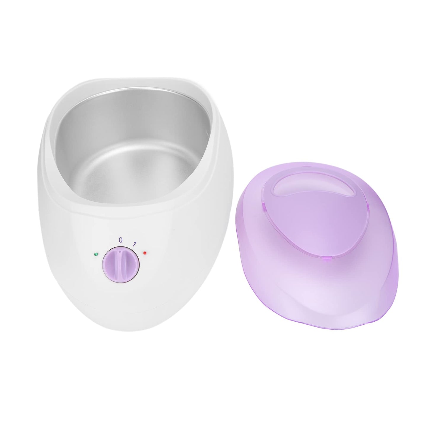 2.3L Paraffin Wax Machine for Hand and Feet with Heat Insulation, Aluminum Alloy Liner, Soothes and Moisturizes Dry Skin (110V US Plug)