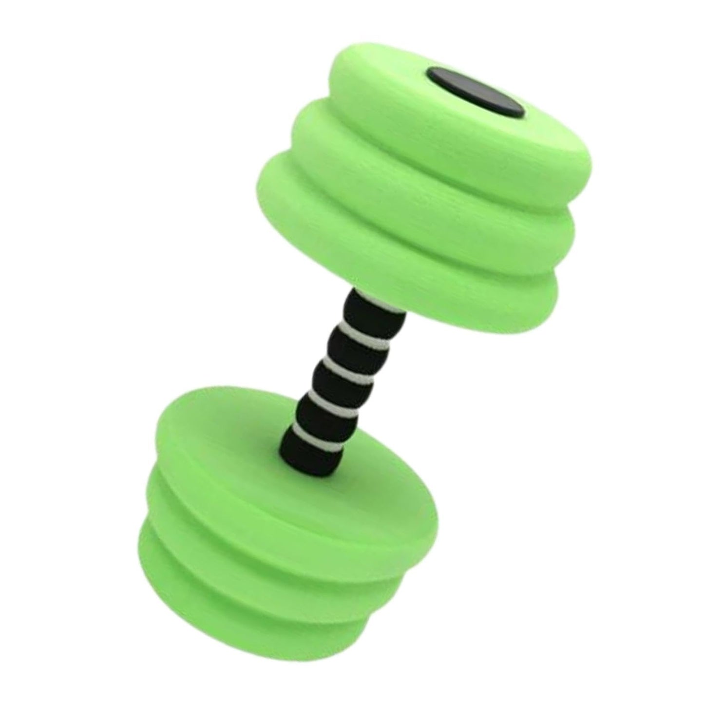 Aosekaa Aquatic Dumbbells Water Weight Workout Equipment Swimming Barbell EVA Water Aerobics Dumbbells for Men Adults Swimming Pool, Green