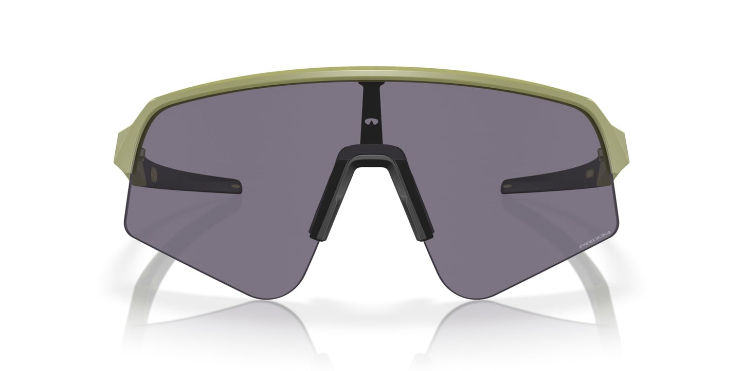 Oakley Men's Oo9465 Sutro Lite Sweep Rectangular Sunglasses, Matte Fern/Prizm Grey, 39 mm