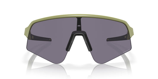 Oakley Men's Oo9465 Sutro Lite Sweep Rectangular Sunglasses, Matte Fern/Prizm Grey, 39 mm
