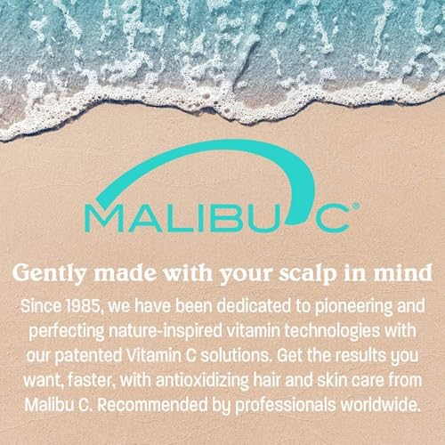 Malibu C Scalp Therapy Wellness Remedy – Dry Scalp Treatment to Soothe and Moisturize Dry Skin with Vitamin C and Zinc Gluconate – Restores Manageability (12 Packets)