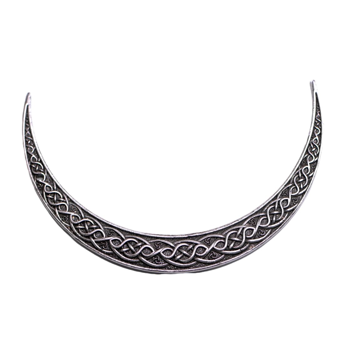 LANGHONG 2PCS Moon Crescent Hairpin For Women Viking Hair Stick Forks Knot Hair Styling Pins (ZZAS)