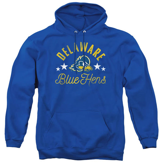 University of Delaware Official Blue Hens Unisex Adult Pull-Over Hoodie, University of Delaware, Royal Blue, Large