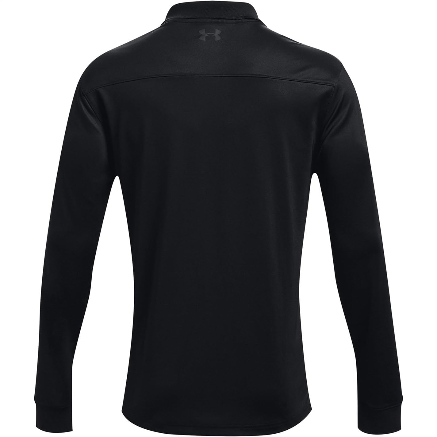 Under Armour Men's Tac Performance Polo Long Sleeve 2.0, Black (001)/Black, Small