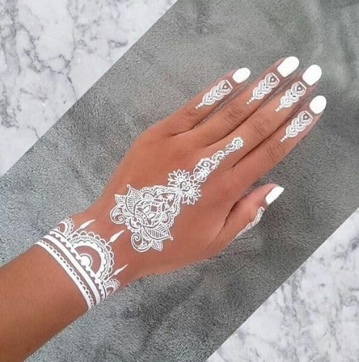 H Paste Colored Bottle - for Temporary Tattoos, Body Art and Design Creation