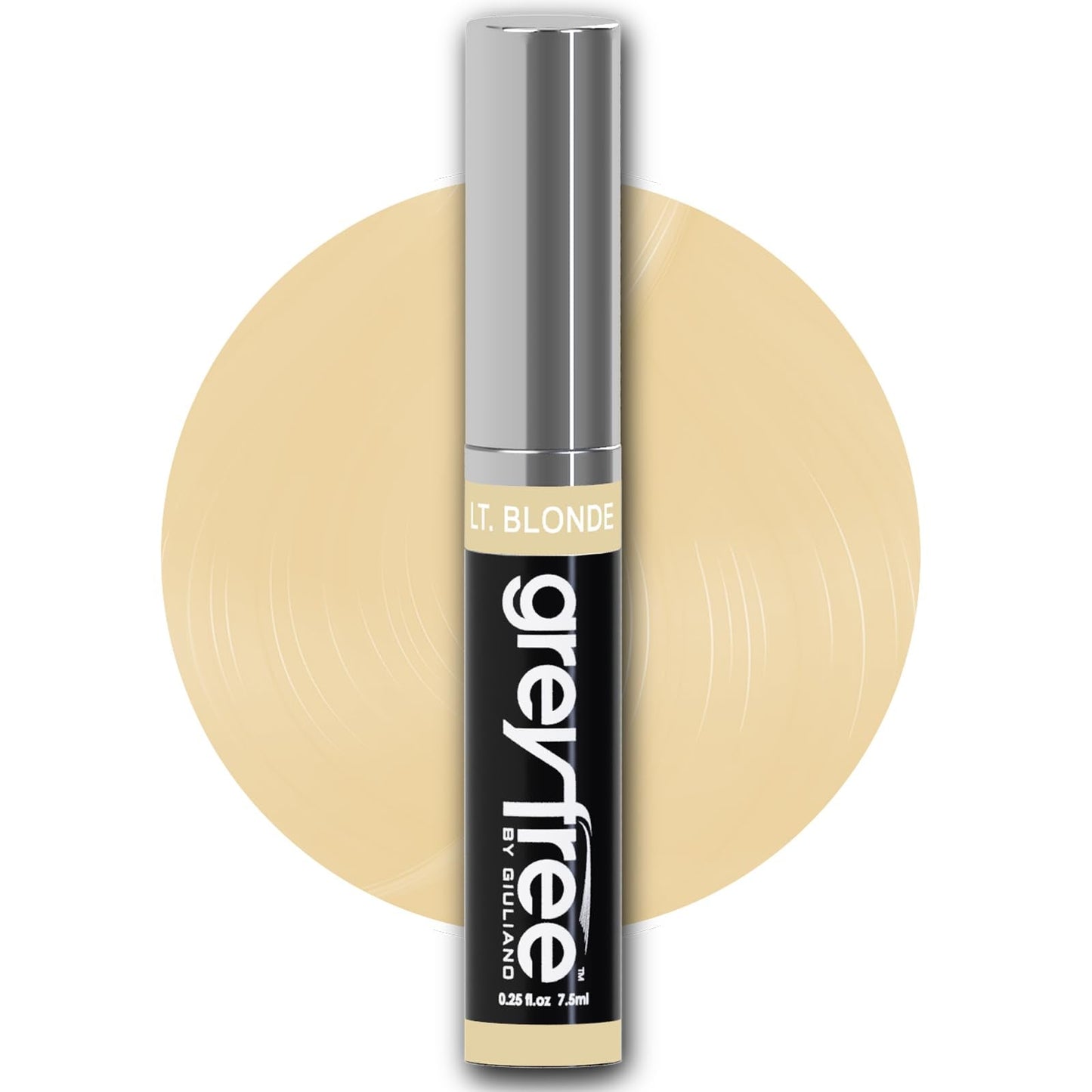 Greyfree Instant Root Touch Up Hair Mascara Light-Blonde Temporary Gray Roots Concealer Not for concealing dark regrowth 100% gray root coverage