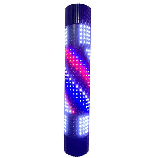 33" Colorful Rotating LED Salon Light, Barber Pole,Barber Poles Outdoor,Barber Shop Signs Pole Rotating Illuminated Light Hair Salon Shop Beauty Sign,Wall-Mounted,Outdoor rain-Proof