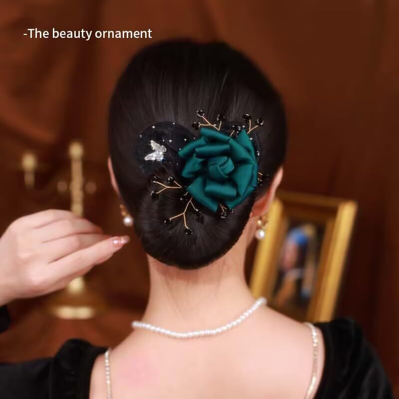 2025 New Hair Accessories for Women Ball Hair Clip,Deft Bun Twister and Curler for Long Hair,Lazy Updo Maker,Easy Fast Snap Roll Hair Tool (6pcs)