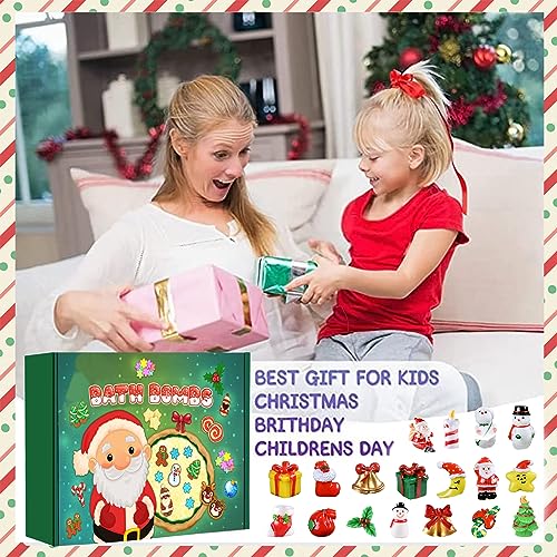 20 Pack Bath Bombs with Surprise Included, 20Organic Kids Bath Bombs, Bubble Bath Bombs Gift Set, Natural Handmade Bubble Ball Kit, Great Gift for Christmas