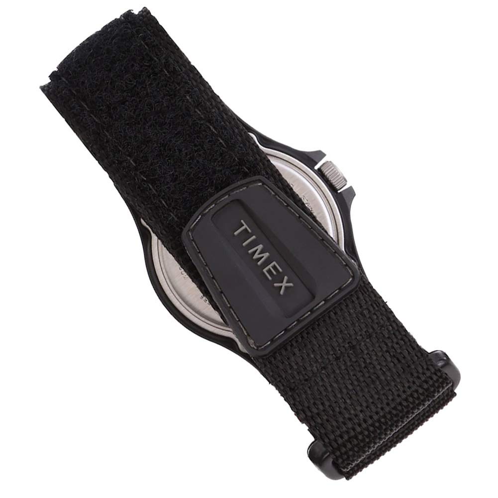 Timex Unisex Collegiate Recruit 38mm Watch – LSU Tigers with Black Fabric Strap