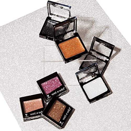 wet n wild Color Icon Eyeshadow Glitter - Ultra-Pigmented, Vitamin E Infused for a Silky-Smooth Moisturizing Application, Cruelty-Free & Vegan - Brass