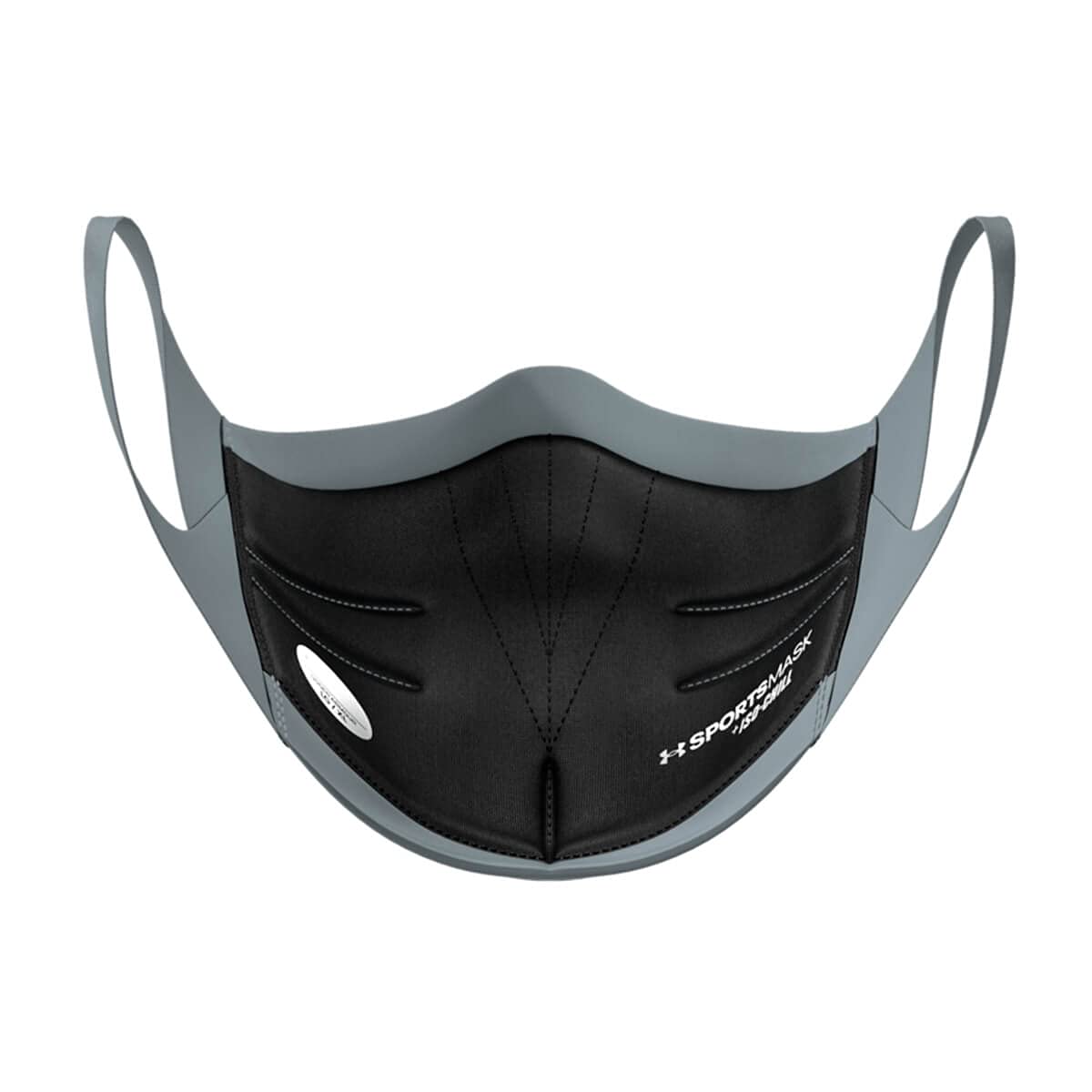 Under Armour Unisex Sports Mask, Pitch Gray (013)/Silver Chrome, Large/X-Large