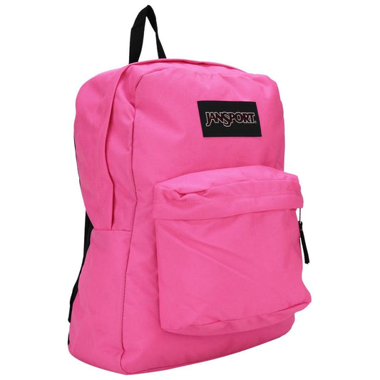JanSport SuperBreak One Backpack - Durable, Lightweight Bookbag with 1 Main Compartment, Front Utility Pocket with Built-in Organizer - Premium Backpack, Pink Mist