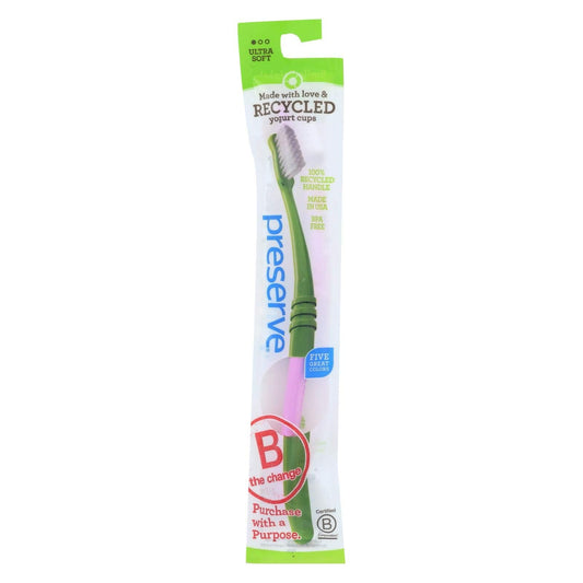 Preserve Adult Toothbrush Mail-Order, Battery Powered, Unisex