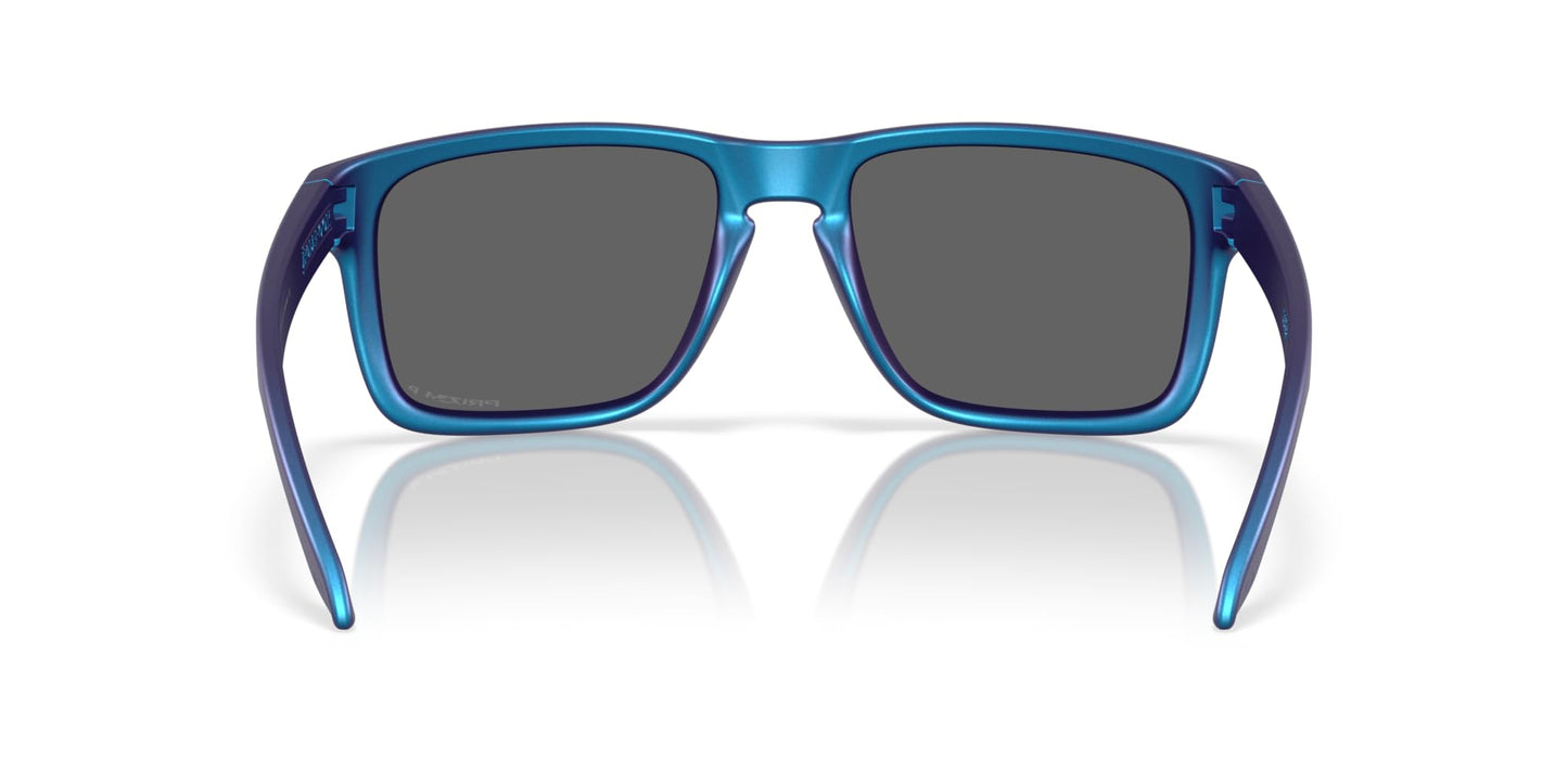 Oakley Men's OO9417 Holbrook XL Square Sunglasses, Matte Cyan/Blue Colorshift/Prizm Black Polarized, 59 mm