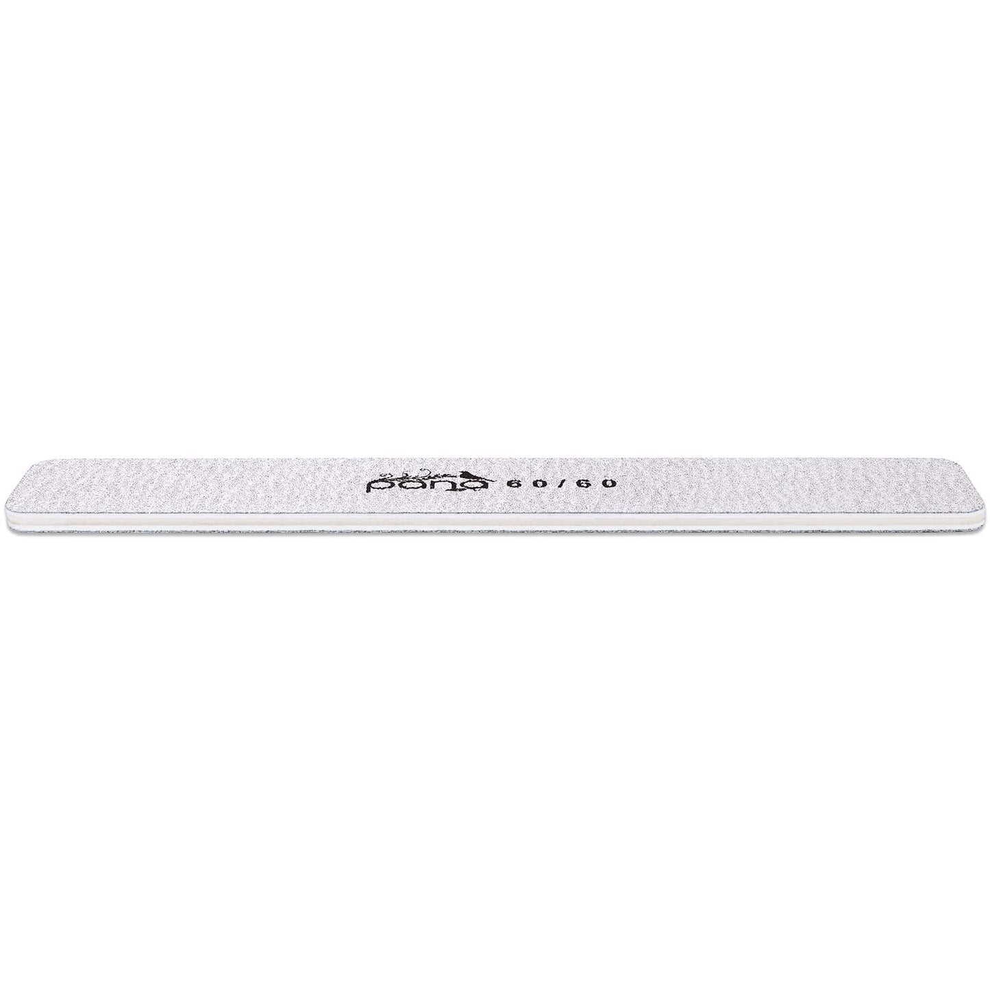 10PCS Jumbo Size PANA Professional Double Sided Nail Files - Zebra, 60/60 Grit - Emery Board Nail Buffering File Manicure Pedicure Nail Polisher Washable