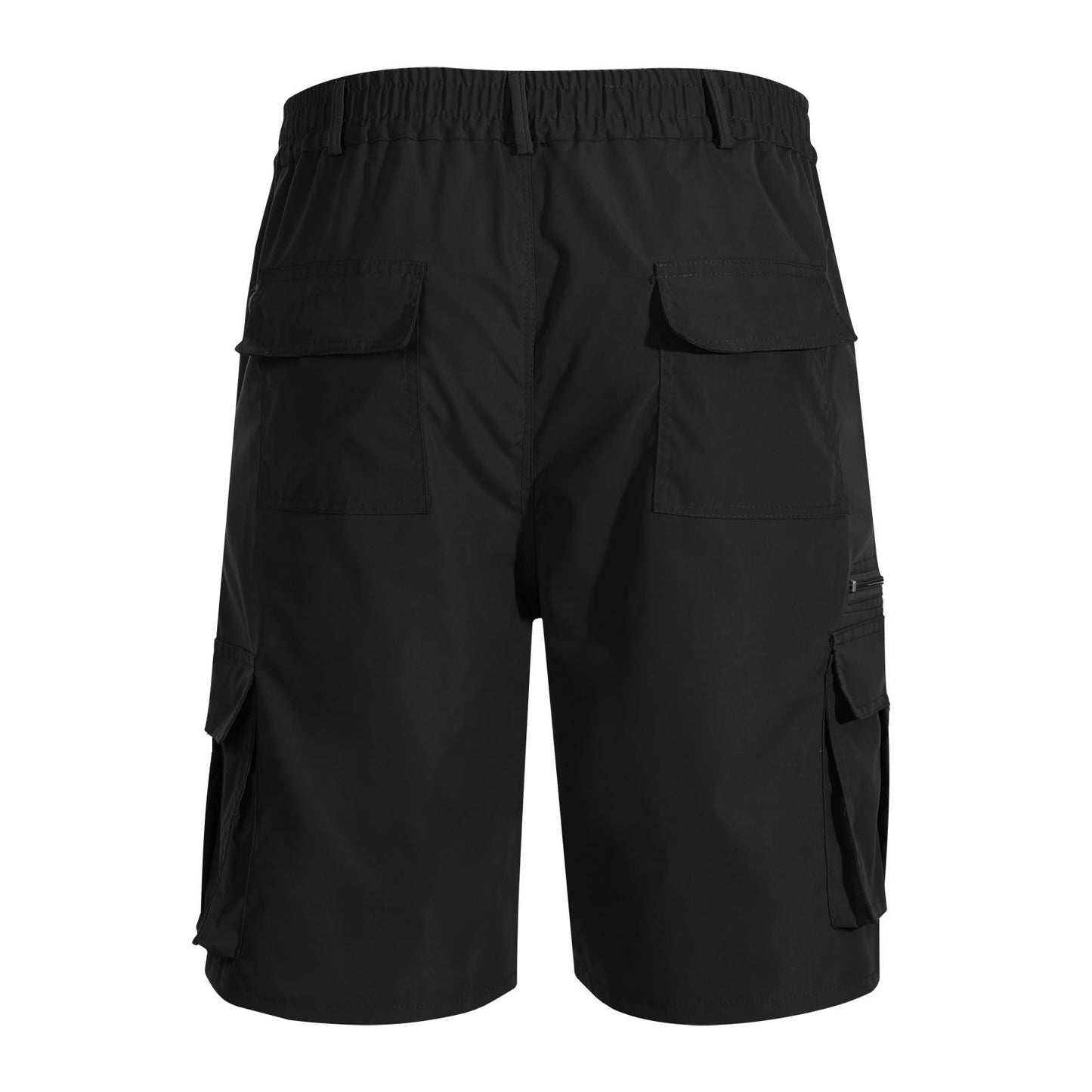 2024 Cargo Shorts for Men 2024 Elastic Waist Bermuda Shorts Lightweight Casual Outdoor Hiking Shorts with Multi Pockets White Cargo Shorts Men