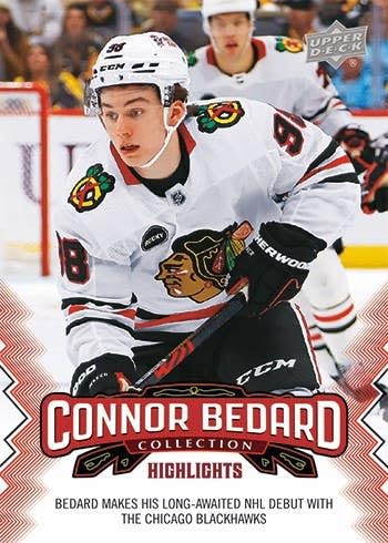 2023-24 Upper Deck Connor Bedard Collection Set