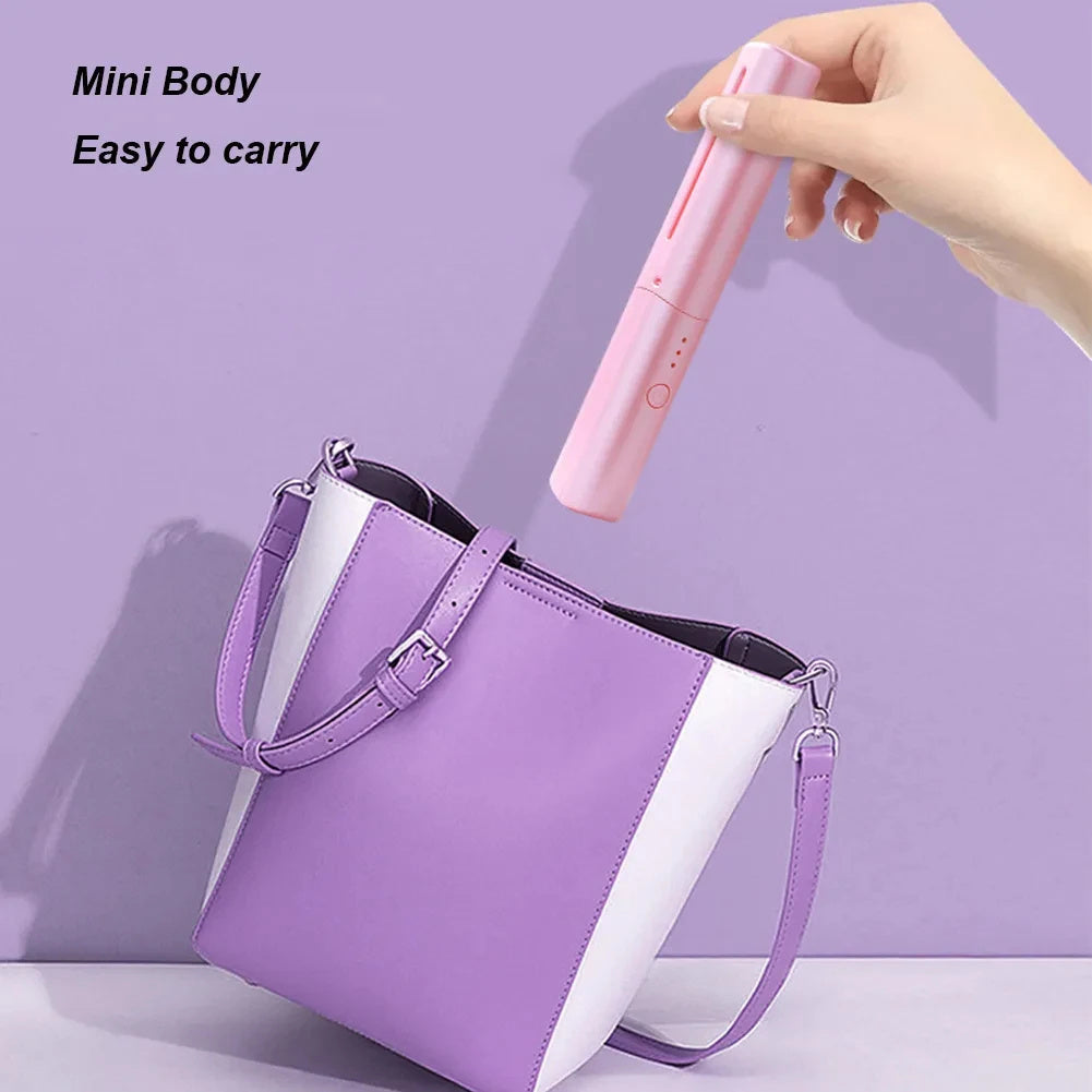 2-in-1 Wireless Hair Straightener