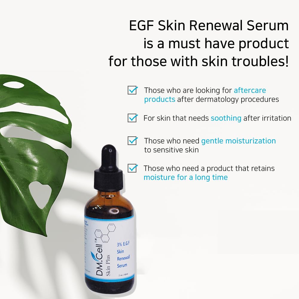 3% EGF Serum 60ml - egf serum for face, Stem-cell, Korean skincare, For all skin