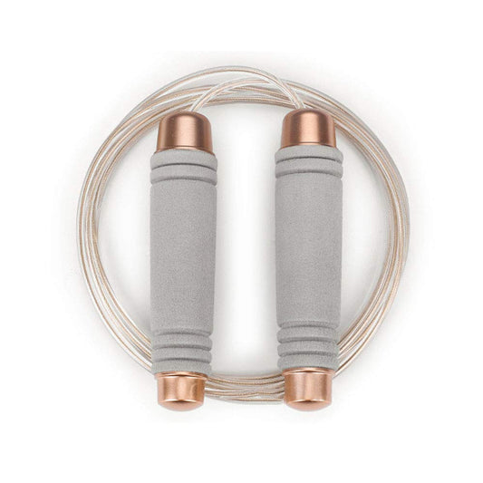 Gaoykai weighted jump rope for handle,Tangle-Free PU Wire rope with bearing comfortable foam handle,skipping rope for workout and fitness training for men women and kids