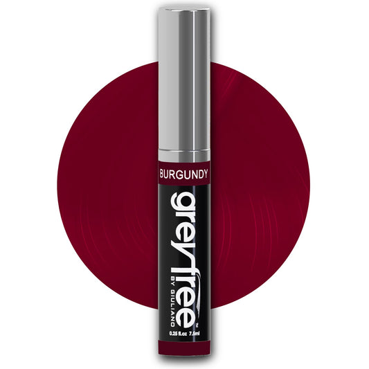 Greyfree Root Touch-Up Hair Mascara Temporary Gray Roots Concealer (BURGUNDY)