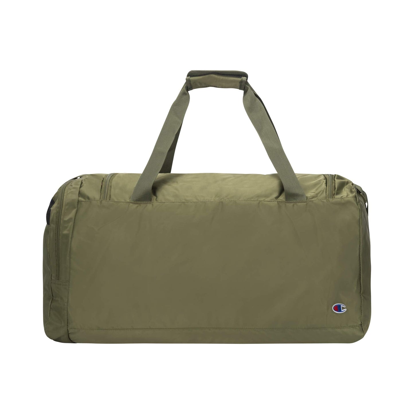 Champion Unisex Adult Qualifier Duffel Bags, Cargo Olive/Scarlet, One Size US