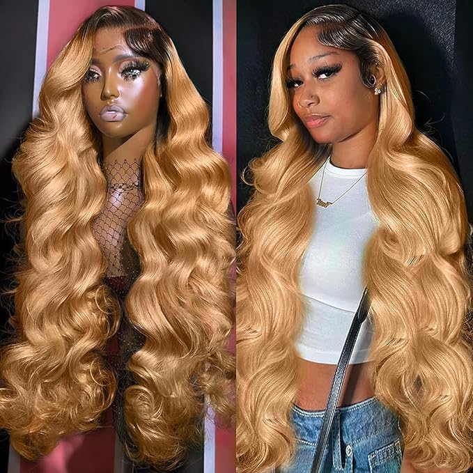 200% Density Orange Ginger Lace Front Wigs Human Hair 13X4 HD Transparent Lace Front Wigs Human Hair Pre Plucked with Baby Hair Chestnut Brown #33 Human Hair Wigs For Women Glueless Wigs Human Hair