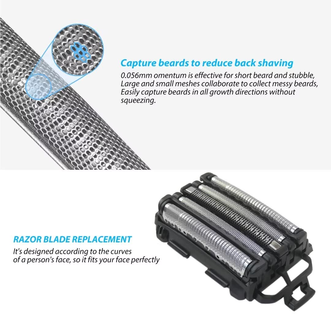 2024 Update ES9032 Electric SHaver Inner Blade Outer Foil Set Replacement for Panasonic ES-LV97-K, ES-LV67-K, ES-LV95-S, ES-LV65-S