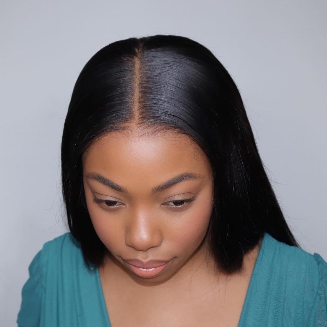 9x6 HD Lace Closure, Ultra-thin Invisible HD Lace Closure Single Knot Pre-Plucked 12A Grade Virgin Hair Straight Style Undetectable Melted Lace Closure Human Hair (9x6 ST lace closure, 14inch)