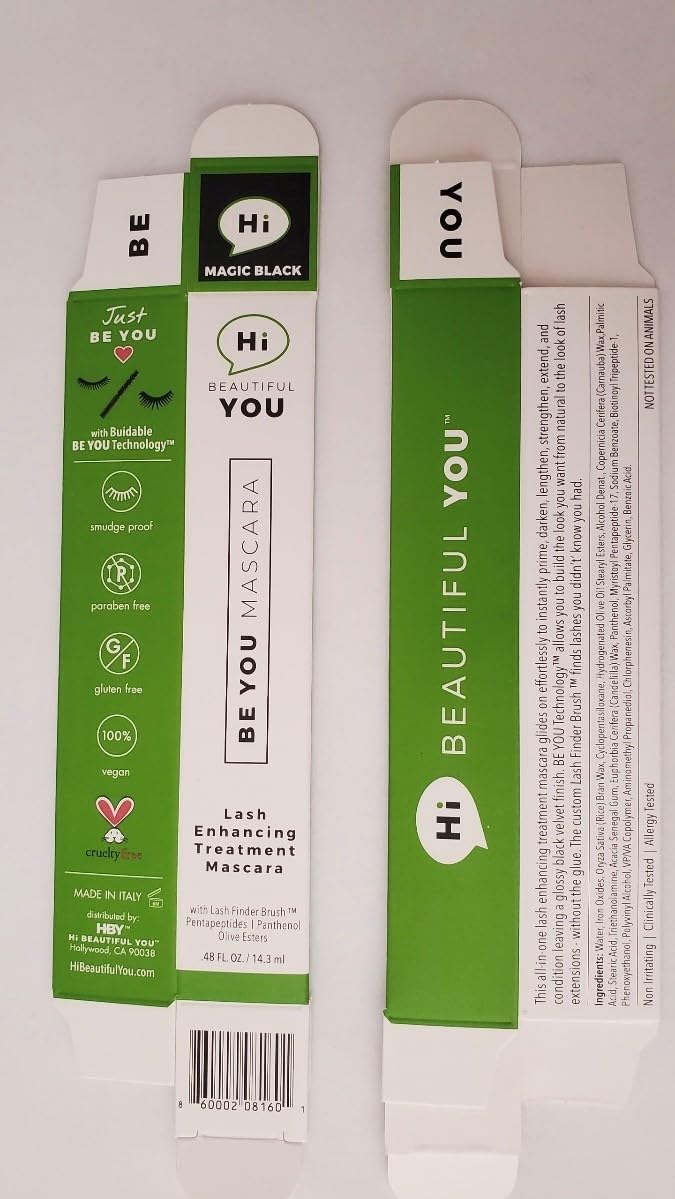 BE YOU MASCARA | Lash Enhancing Treatment Mascara from the creator of per-fekt lash perfection gel!.