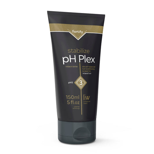 LIW Hair Conditioner Nourishing Hair Mask Treatment - Fortifies the Effects of pH Plex Relaxer Steps 1 & 2 Between Hair Relaxer Treatments - 150ml Tube