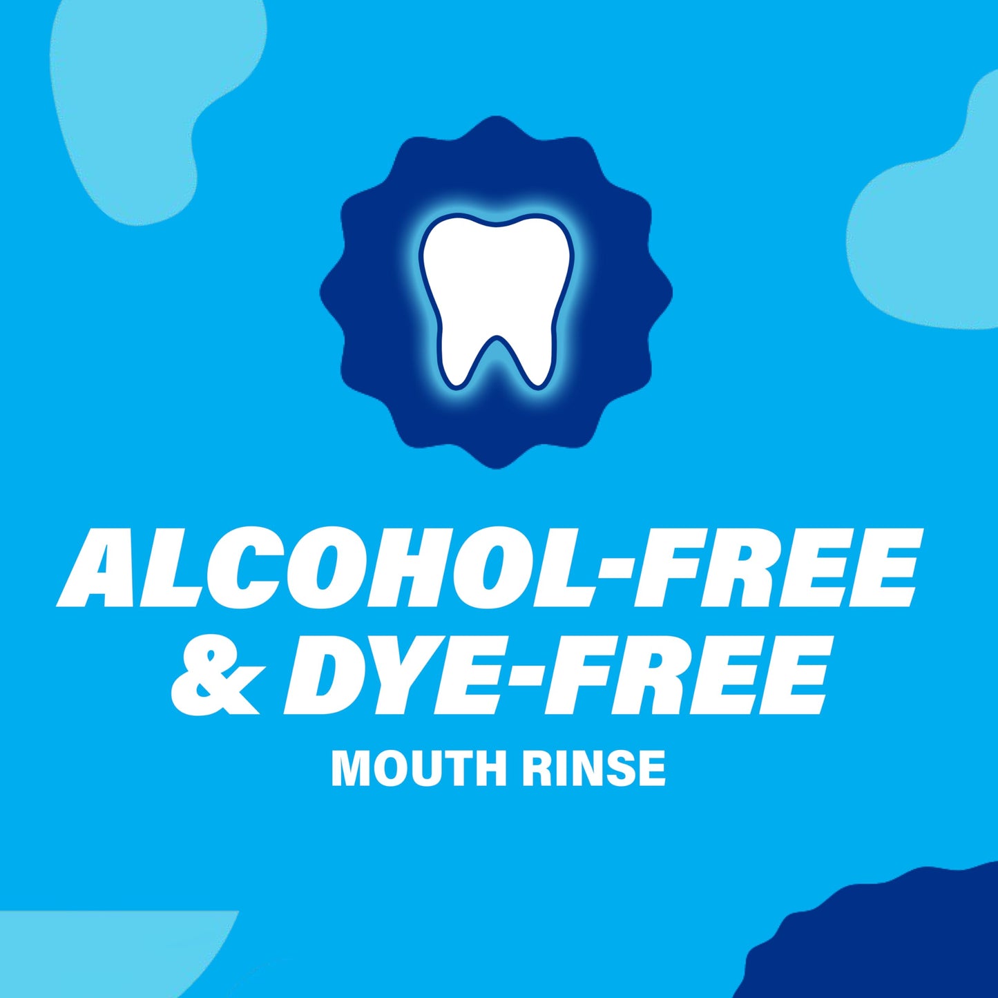 ACT Whitening + Anticavity Fluoride Mouthwash 16.9 fl. oz. With Zero Alcohol, Dye Free, Gentle Mint