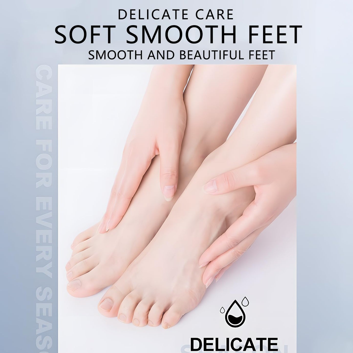 MOND'SUB Foot Masks Moisturizing Socks - Moisturizes Tired, Dry & Cracked Feet, Exfoliating Hydrating Foot Mask - Dry Skin Solution - Moisturizing Foot Treatment- All Skin Types - 9 Pairs