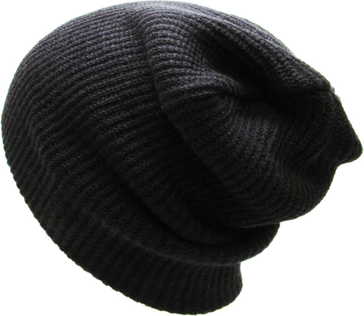 KBW-12 BLK Comfortable Soft Slouchy Beanie Collection Winter Ski Baggy Hat Unisex Various Styles